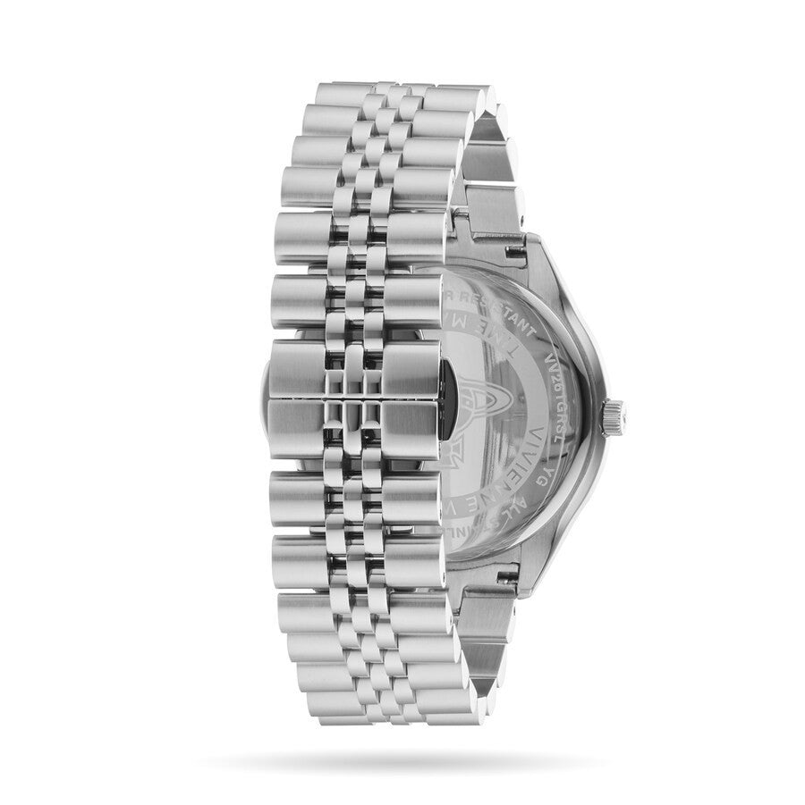 Vivienne Westwood Women's Quartz Watch Stainless Steel Bracelet VV261GRSL NEW 