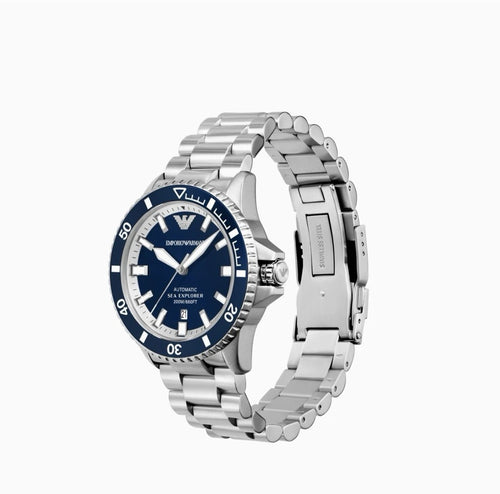 Emporio Armani Sea Explorer Automatic Watch RRP £439 BRAMD NEW WITH BOX AR60079