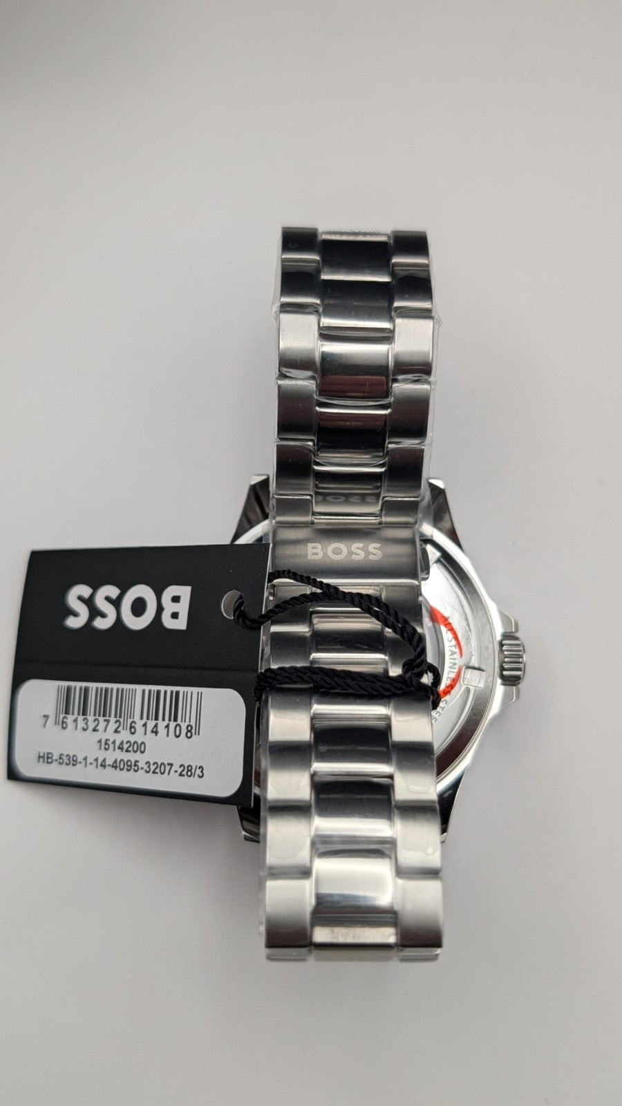 BOSS Troper 1514200 42mm Mens Watch Automatic S/Steel Silver With Green Dial 