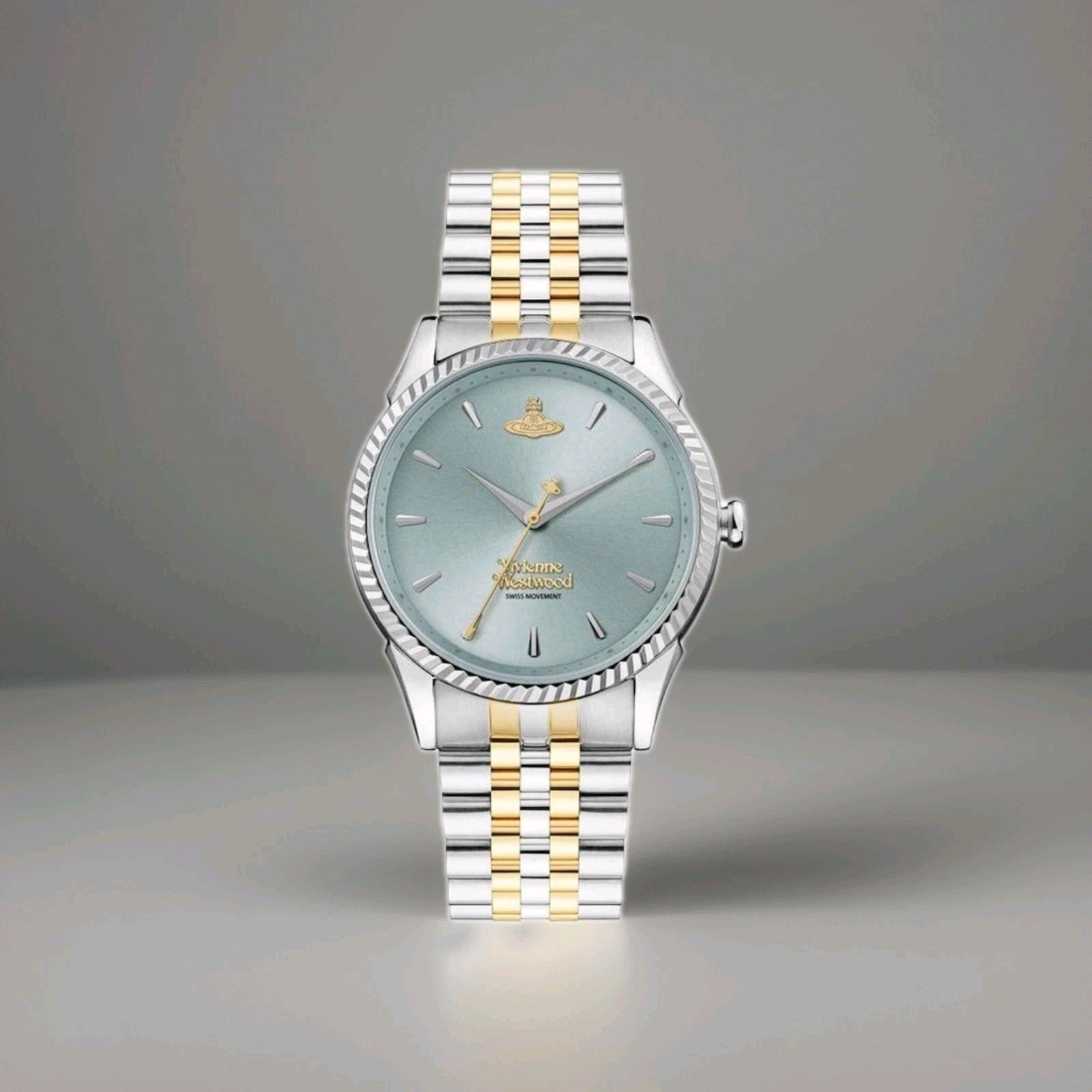 Vivienne Westwood VV240LGRSG Ladies Seymour Watch 38mm Blue Dial