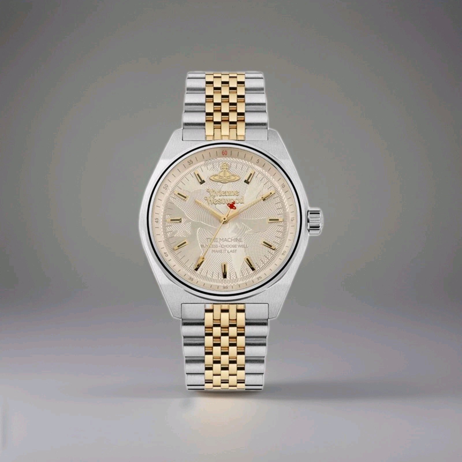 Vivienne Westwood VV251WGSG Ladies Sydenham Watch. New With Box. Silver And Gold