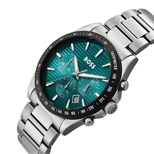 New BOSS Strike 41mm Stainless Steel Chronograph Men’s Watch 1514241