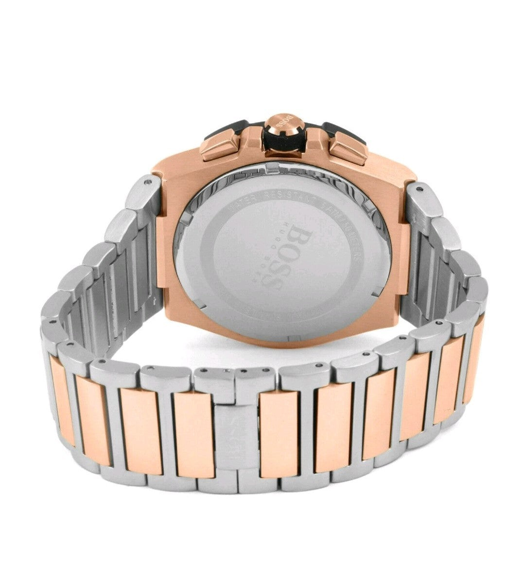 Hugo Boss HB1513358 Supernova Mens' Stainless Steel Chronograph Watch + Gift Bag