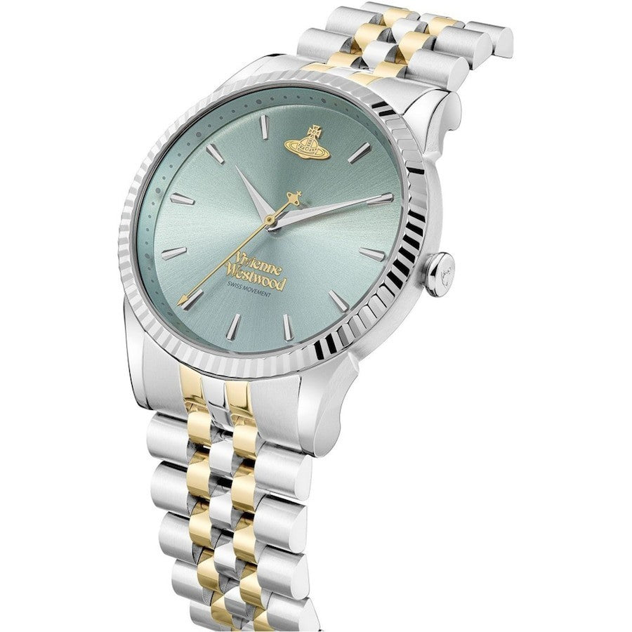 Vivienne Westwood VV240LGRSG Ladies Seymour Watch 38mm Blue Dial