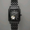 Emporio Armani AR60058 Meccanico Mens Watch 36mm  Automatic Black Dial New