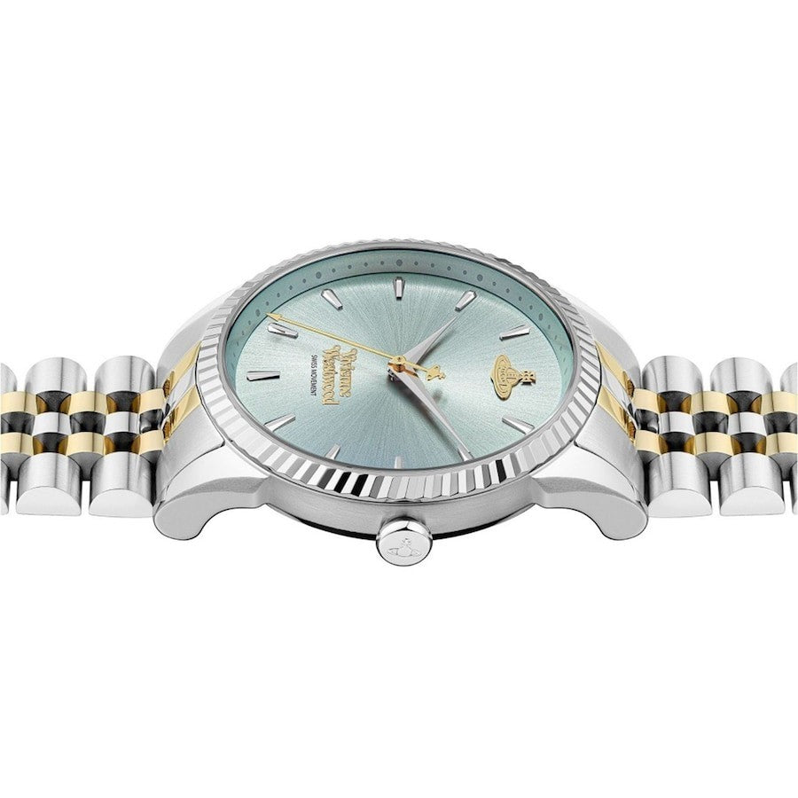 Vivienne Westwood VV240LGRSG Ladies Seymour Watch 38mm Blue Dial