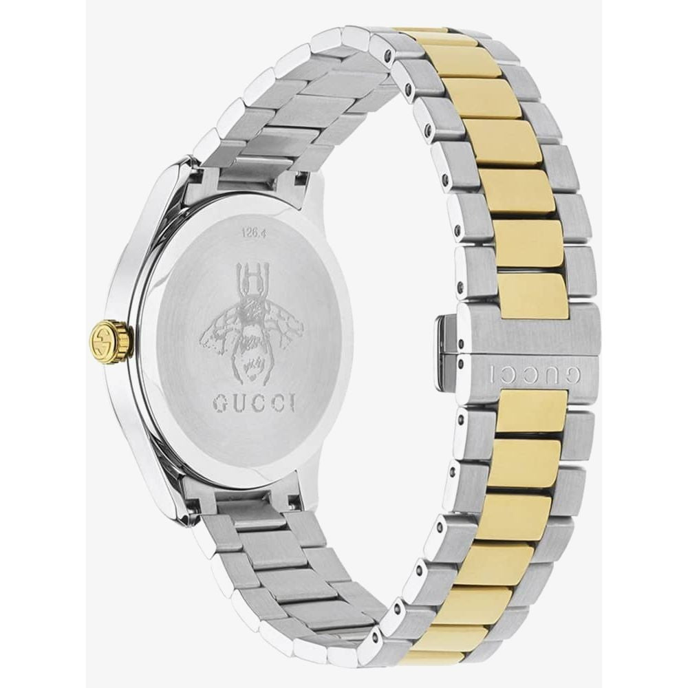Gucci G-Timeless Quartz Cat Dial 38mm Stainless Steel Watch YA1264074 Unisex NEW