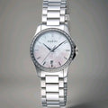 Gucci Women's G-Timeless MOP Dial Stainless Steel Watch  - YA126543 