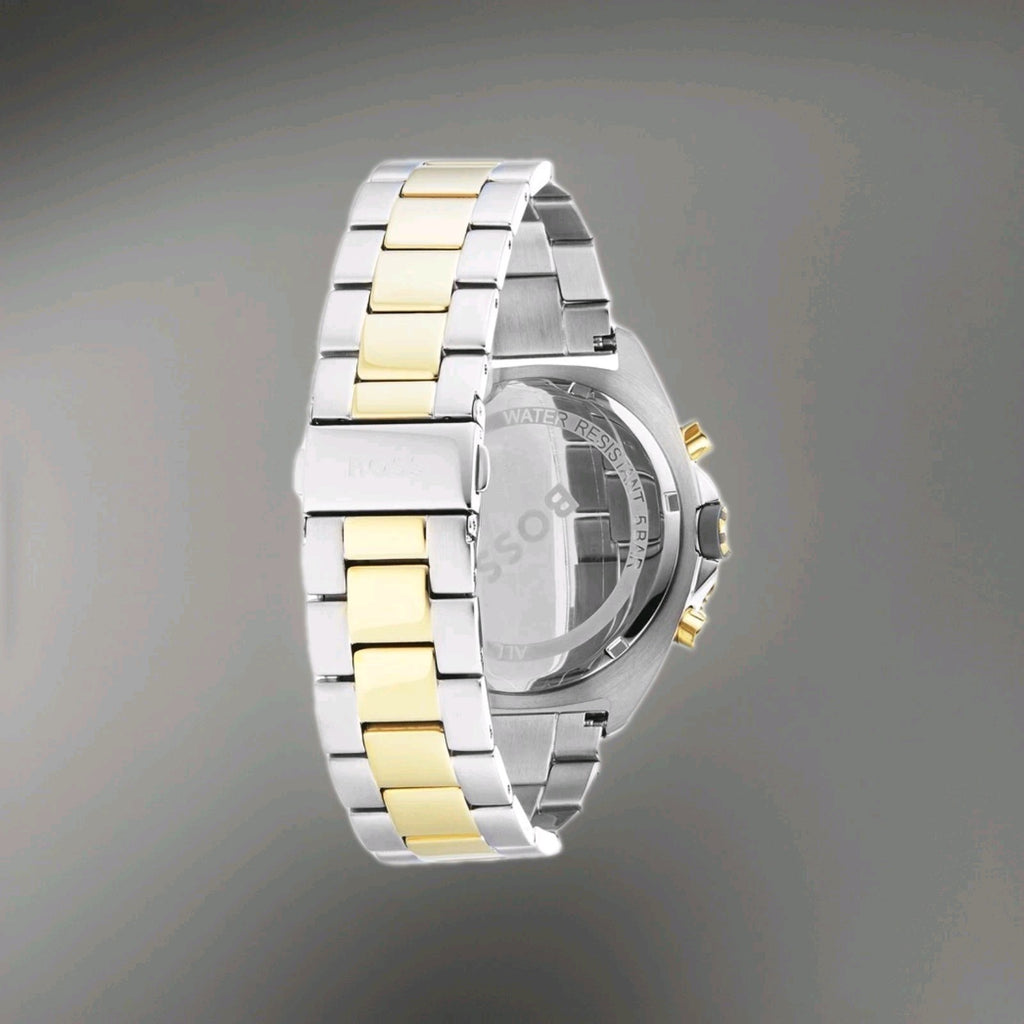 AUTHENTIC BRAND NEW HUGO BOSS® ENERGY WATCH - GOLD/SILVER - HB1513974