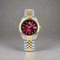 Brand New Vivienne Westwood Fenchurch Ladies Watch Vv317rbsg Silver Gold Red NEW
