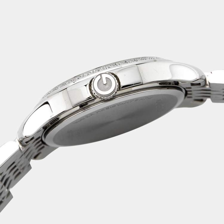 Gucci G Timeless  Watch YA126508 Silver Mother of Pearl dial