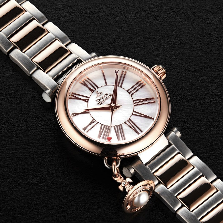 Vivienne Westwood Ladies Orb Watch. VV006PRSSL New and Boxed. 2 Year Warranty.