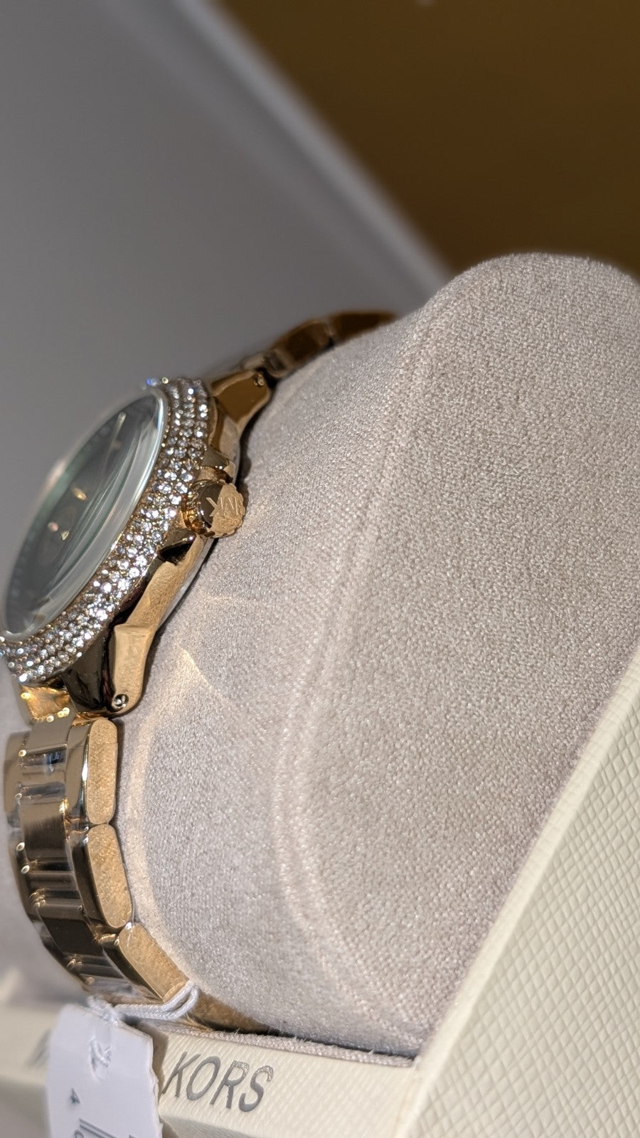 Michael Kors MK6981 Watch Everest Camille Women Bracelet  Silver Gold Green NEW