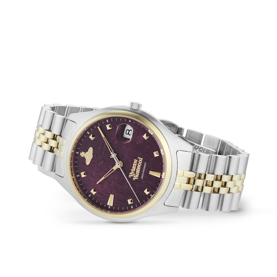 vivienne westwood camberwell VV261BYSG ladies two tone 37mm s/steel  watch NEW