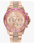 Michael KorsOversized Everest Pavé RoseGold-Tone Watch (MK7211)