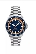 Emporio ArmaniMen's Sea Explorer Automatic Stainless Steel Watch Ar60090 NEW