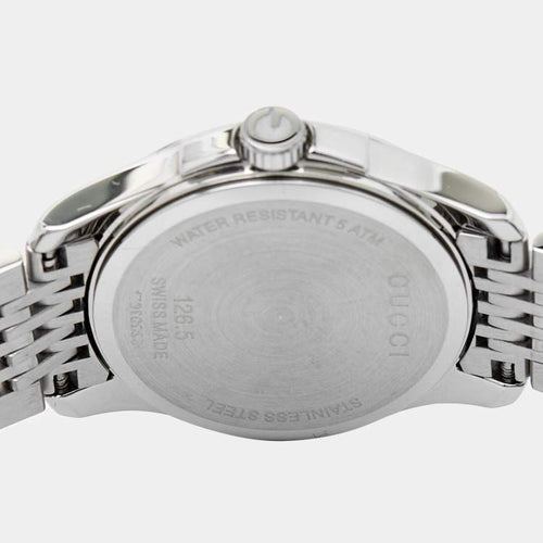 Gucci G Timeless  Watch YA126508 Silver Mother of Pearl dial