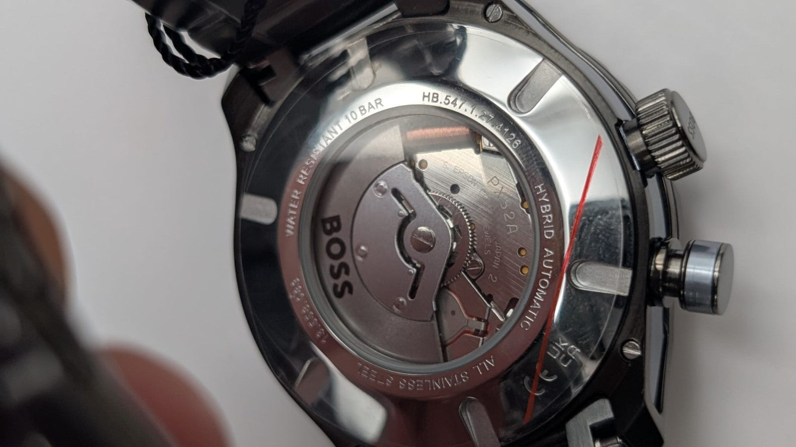 Hugo Boss 1514213 Bossmatic Men's Watch 42mm Automatic Grey With Black Dial