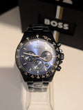 Hugo Boss Hero 45mm Blue Stainless Steel Case with Blue Dial 1513758 