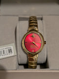 Vivienne Westwood VV314RRGD Armour Ladies Watch 28mm Gold With Pink Dial. New 