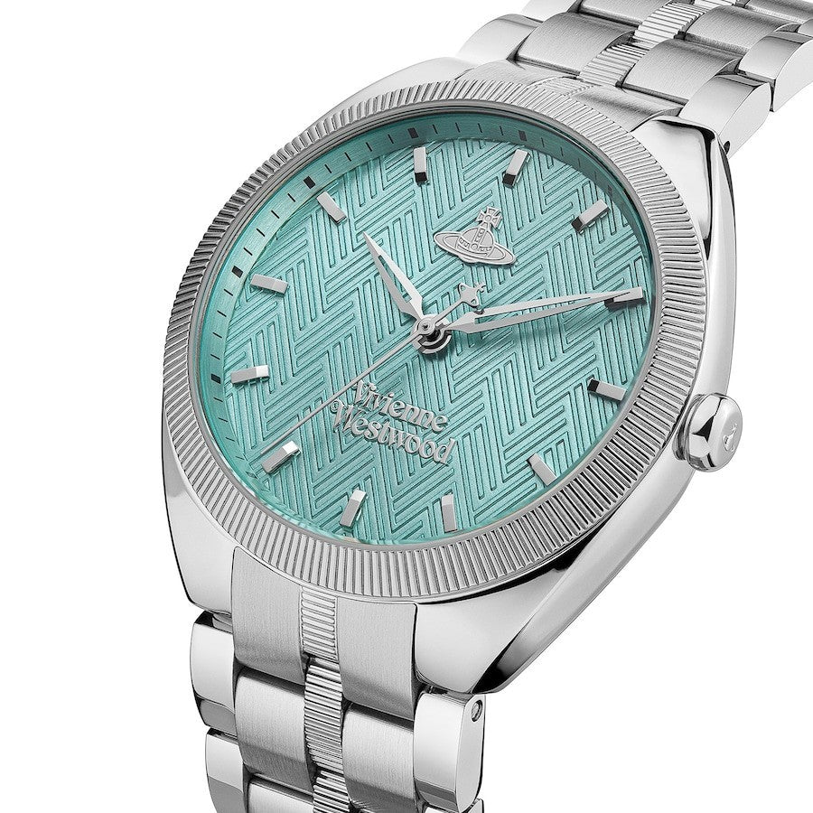VIVIENNE WESTWOODThe Mews 37mm Ladies Watch - Blue VV281TQSL Brand New. 