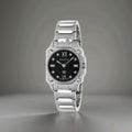 Gucci G-Flat 24mm Diamond Ladies Watch YA166508 , 24 mm Silver/Black Face. NEW
