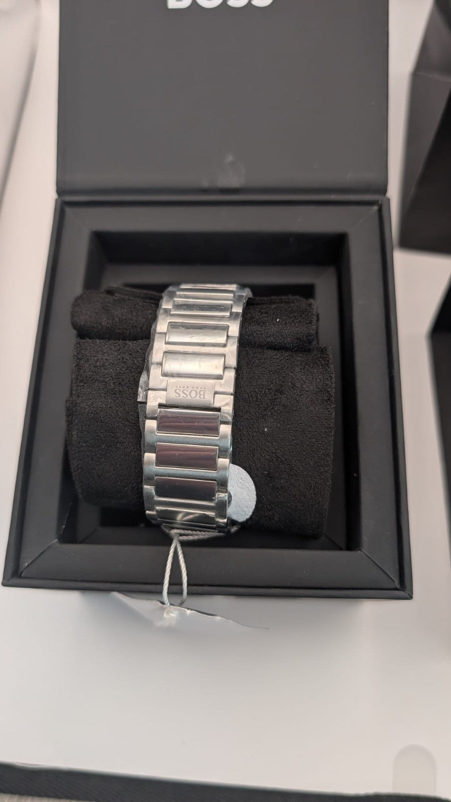 New Hugo Boss Men's Watch Luxury Silver  1513360 Supernova Chronograph 45mm 