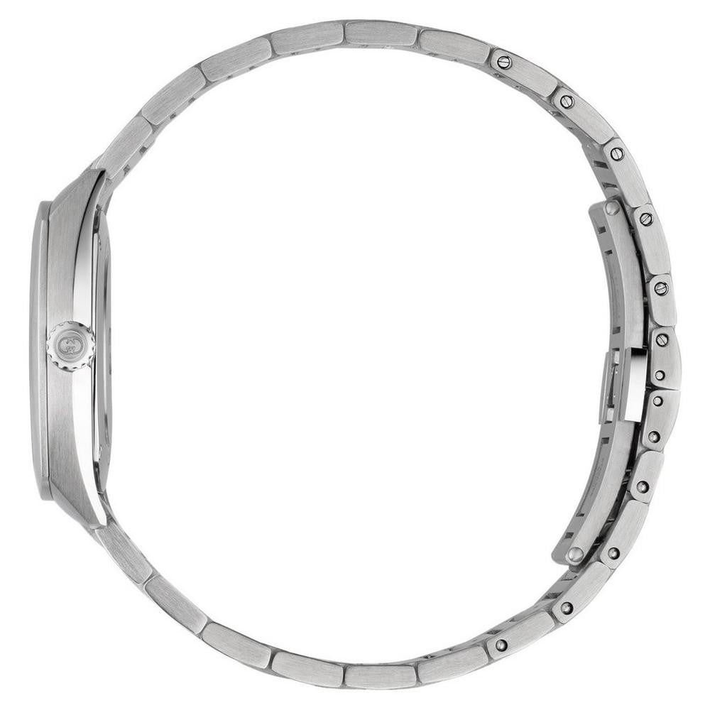 Womens Gucci Interlocking Watch YA142511 29 mm steel Diamonds Ladies Pink Dial