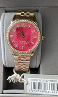 Vivienne Westwood VV327RRGD Little Wallace Watch, 32mm Gold With Pink Dial. New