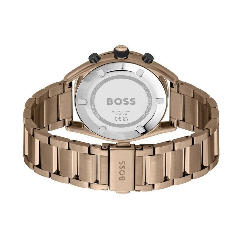 HUGO BOSS MENS CENTRE COURT QUARTZ WATCH HB1514027 BLACK DIAL - WARRANTY - NEW