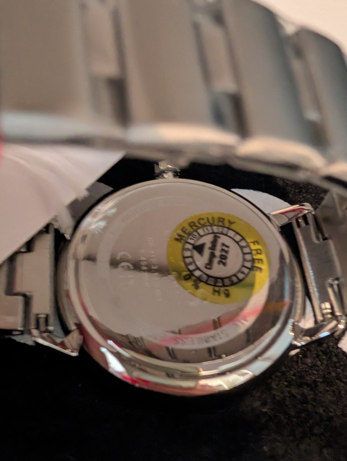 HUGO BOSS 1502570 Prima Silver With Silver Dial Strap Dial Women Watch 35mm New 