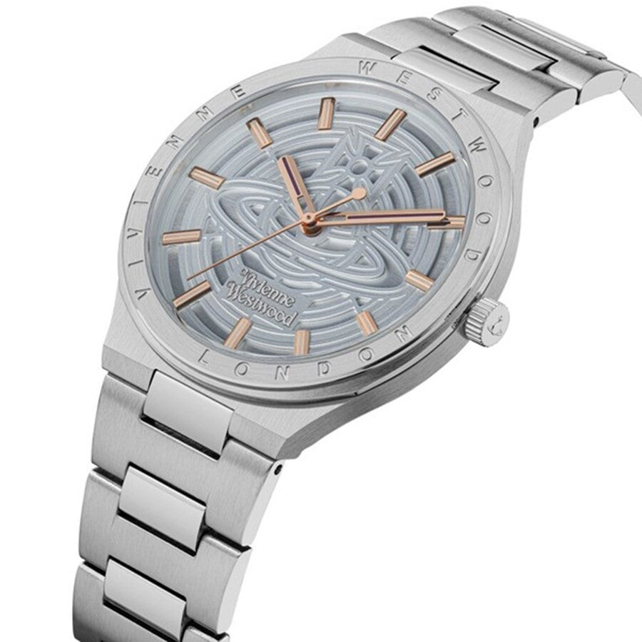New VIVIENNE WESTWOOD Eltham Ladies Watch  36mm VV257LBLSL Silver 