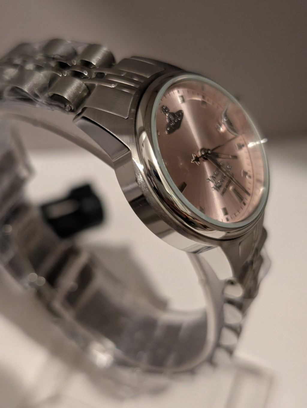 Vivienne Westwood VV311PKSL Women's Watch Silver With Pink Dial 29mm Brand New 