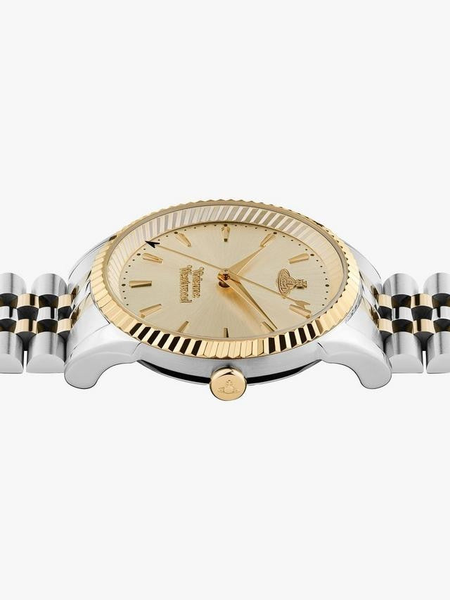 Vivienne Westwood New Seymour 38mm Yellow Gold Tone Ladies Watch VV240CPSG 