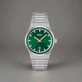 HUGO BOSS MENS CANDOR WATCH HB1514079 GREEN DIAL - WARRANTY - RRP 279.00