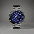 New Genuine HUGO BOSS HB1513743 Ocean Edition Black Strap Blue Dial Mens Watch