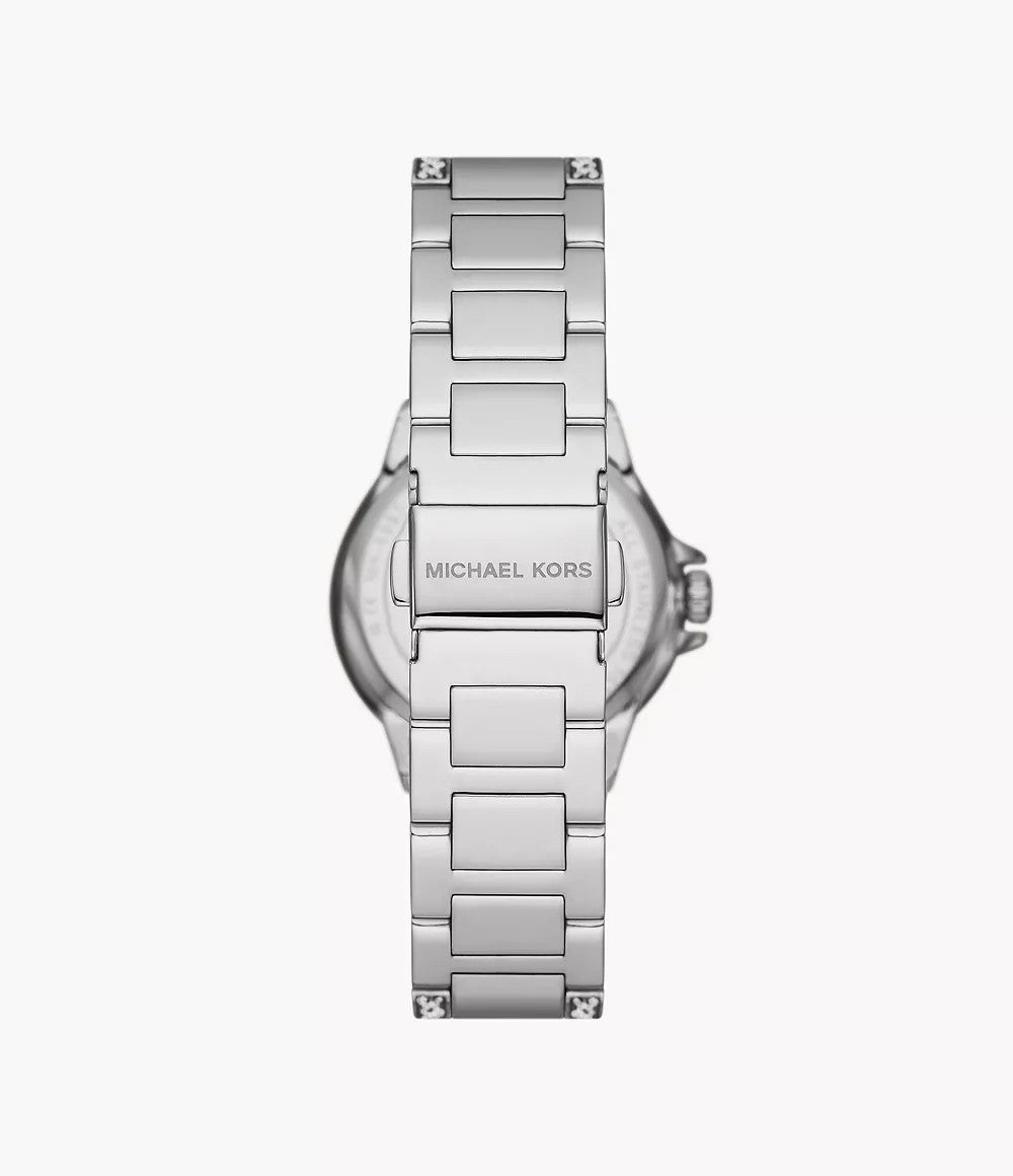 Brand New MK6996 Mini Camille Silver Tone Pave Women's Watch