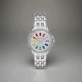 Brand New MK7368 Pilot Pave Dial Stainless Steel 36mm Women's Watch