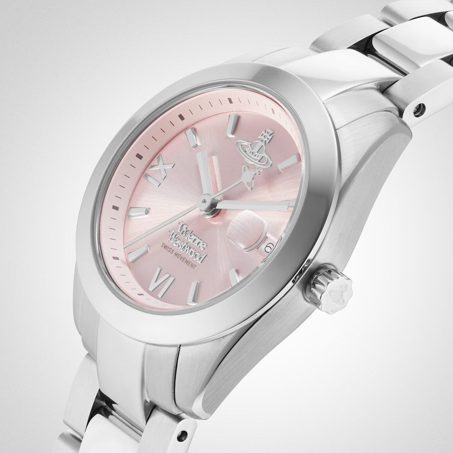 Vivienne Westwood VV292PKSL Ladies Fenchurch Watch Pink 28mm Brand New With Box