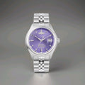 Brand New Ladies Vivienne Westwood Watch Silver With Purple Dial VV311PPSL