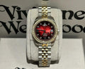 Brand new Vivienne Westwood Little Camberwell 'Red Gradient' watch. VV317RBSG