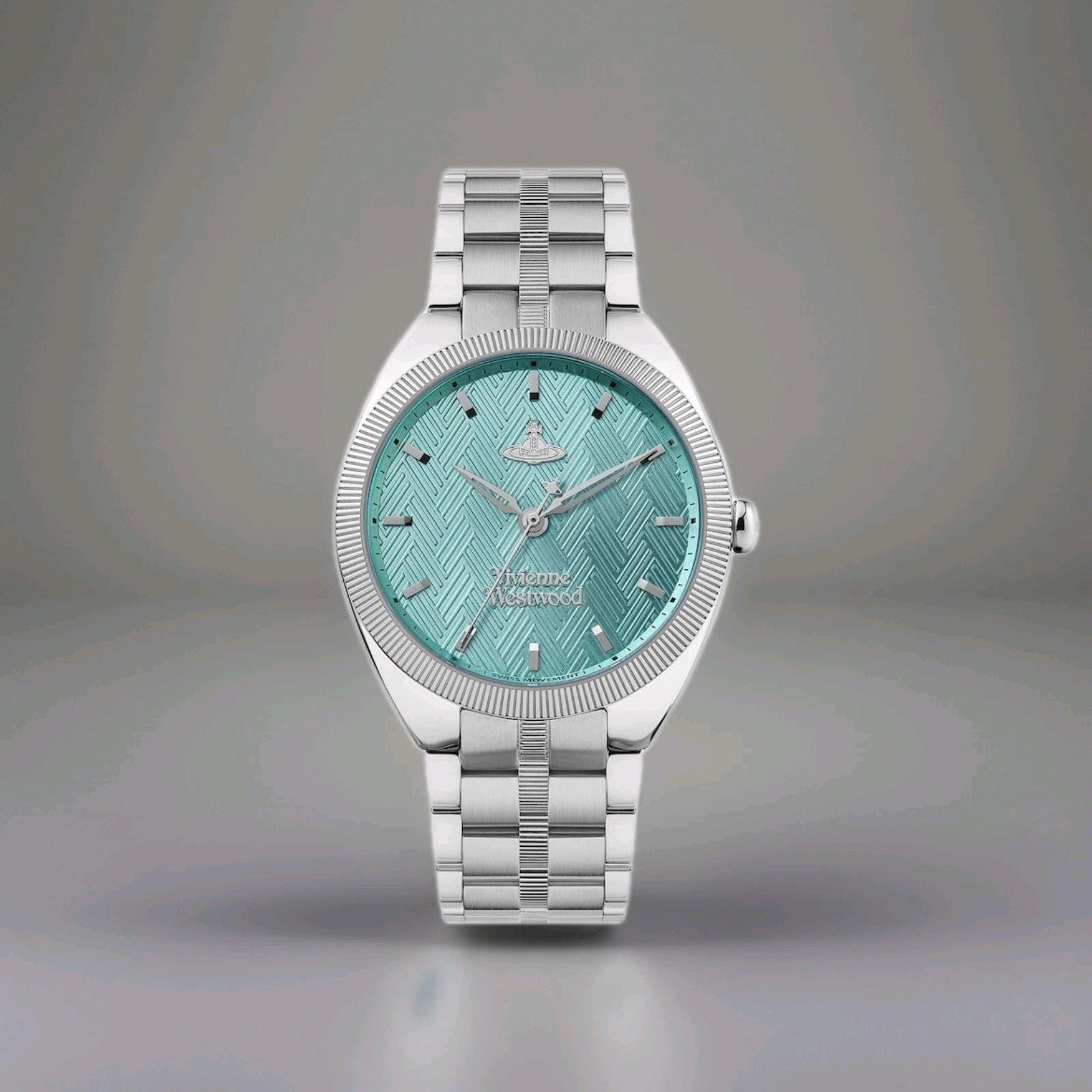 VIVIENNE WESTWOODThe Mews 37mm Ladies Watch - Blue VV281TQSL Brand New. 