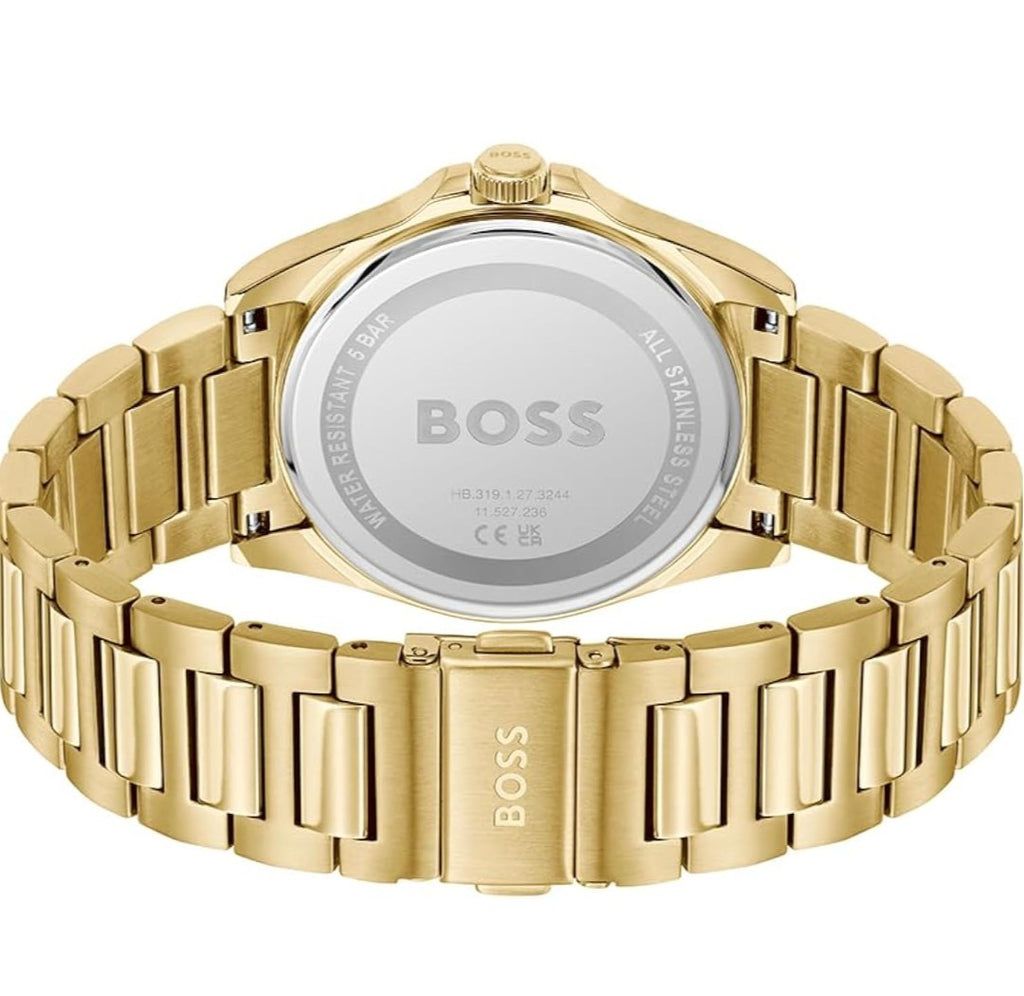 Hugo Boss Limited Edition HB1514172 Strike 41mm Gold Stainless Steel Watch