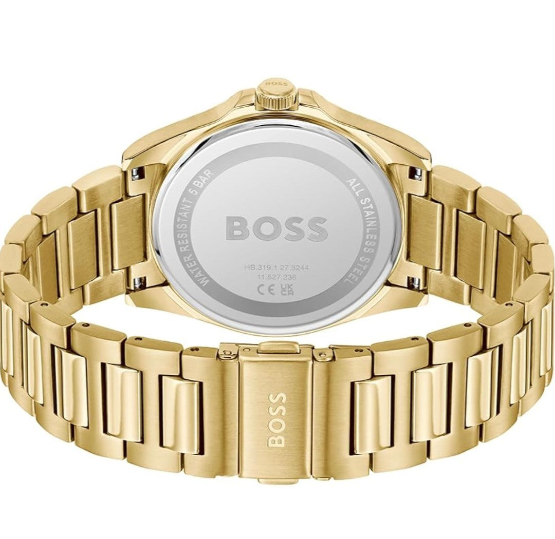 Hugo Boss Limited Edition HB1514172 Strike 41mm Gold Stainless Steel Watch