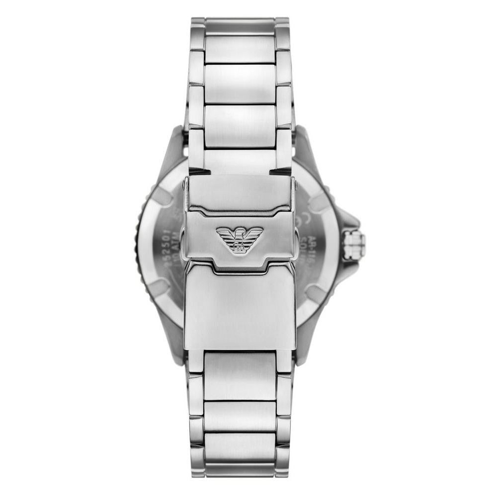 Unused ARMANI Emporio Armani AR11683 Silver Stainless Men Watch in Box