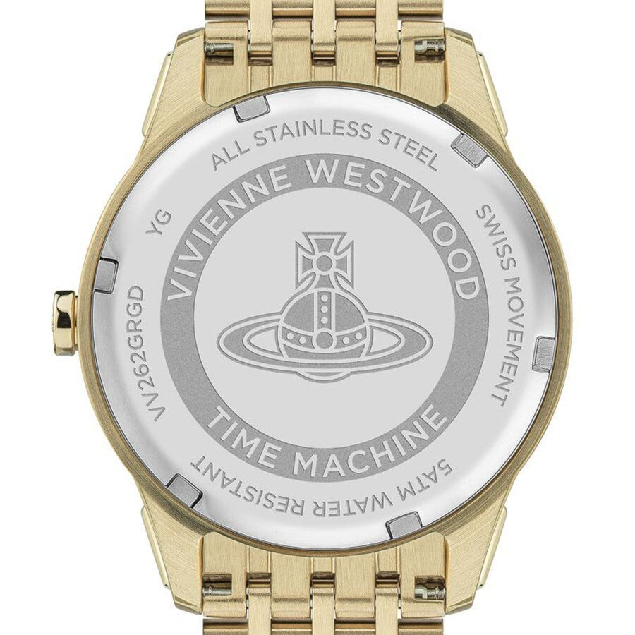 Vivienne Westwood Eastend Ladies Watch Green 37mm VV262GRGD Gold & Green