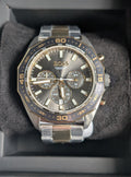 HUGO BOSS HB 1513974 ENERGY GOLD & SILVER MENS WATCH 44mm- BRAND NEW IN BOX