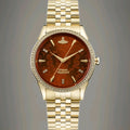 Vivienne Westwood VV208RDGD Ladies Watch Wallace Gold With Orange Dial 38mm