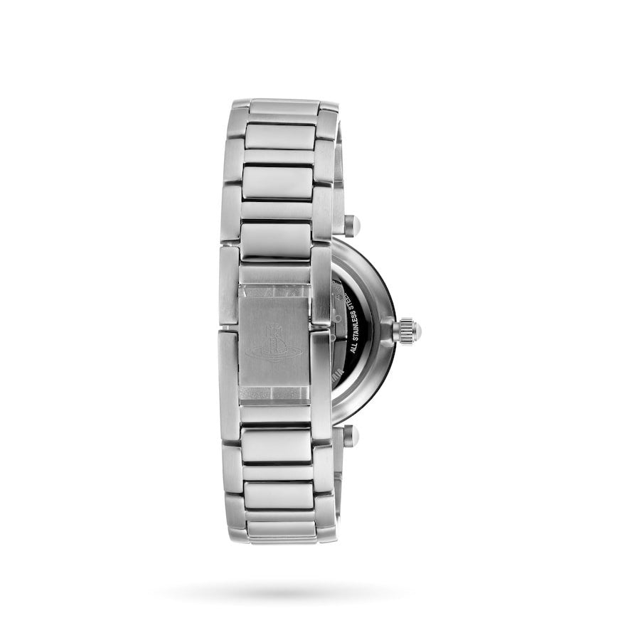 VV006PSLSL Vivienne Westwood Watch Mother Orb White Pearl Dial. SILVER. new