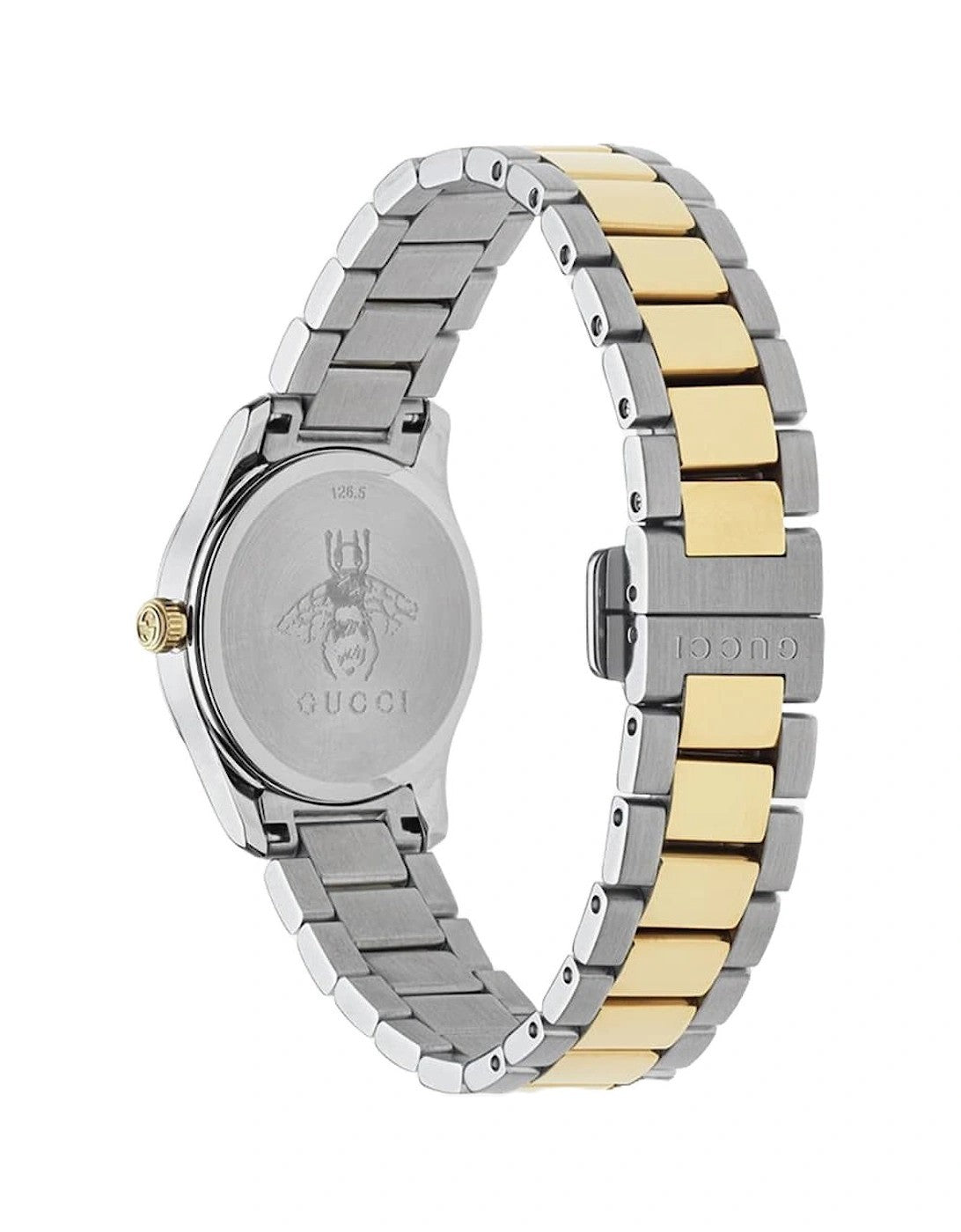 Gucci Women's G-Timeless Silver Dial Watch - YA126596